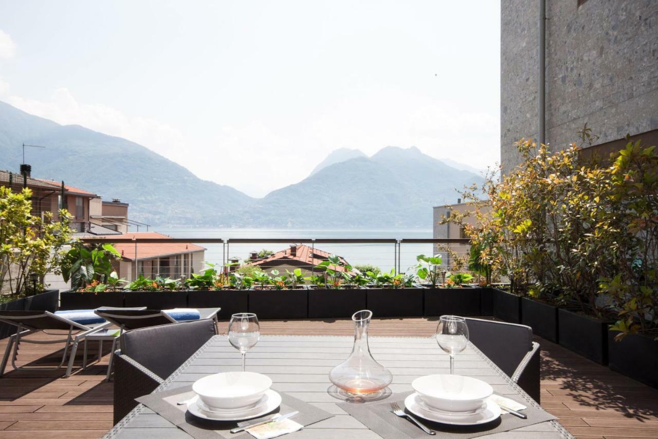 Terrazza Sul Lago - Acquaseria, San Siro By Lovecomo Exteriér fotografie